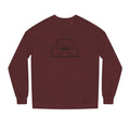 OMGBCKY Black Coupe Silhouette Sweatshirt - Unisex Independent Trading Company Crew Neck Fleece Sweatshirt