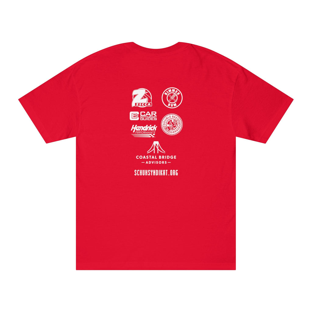 Schuh Syndikat Dragon to Dragon 2025 Tee - Unisex American Apparel Classic T-Shirt