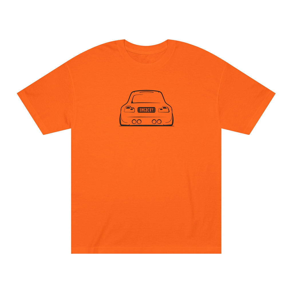 OMGBCKY Black Coupe Silhouette Tee - Unisex American Apparel Classic T-Shirt