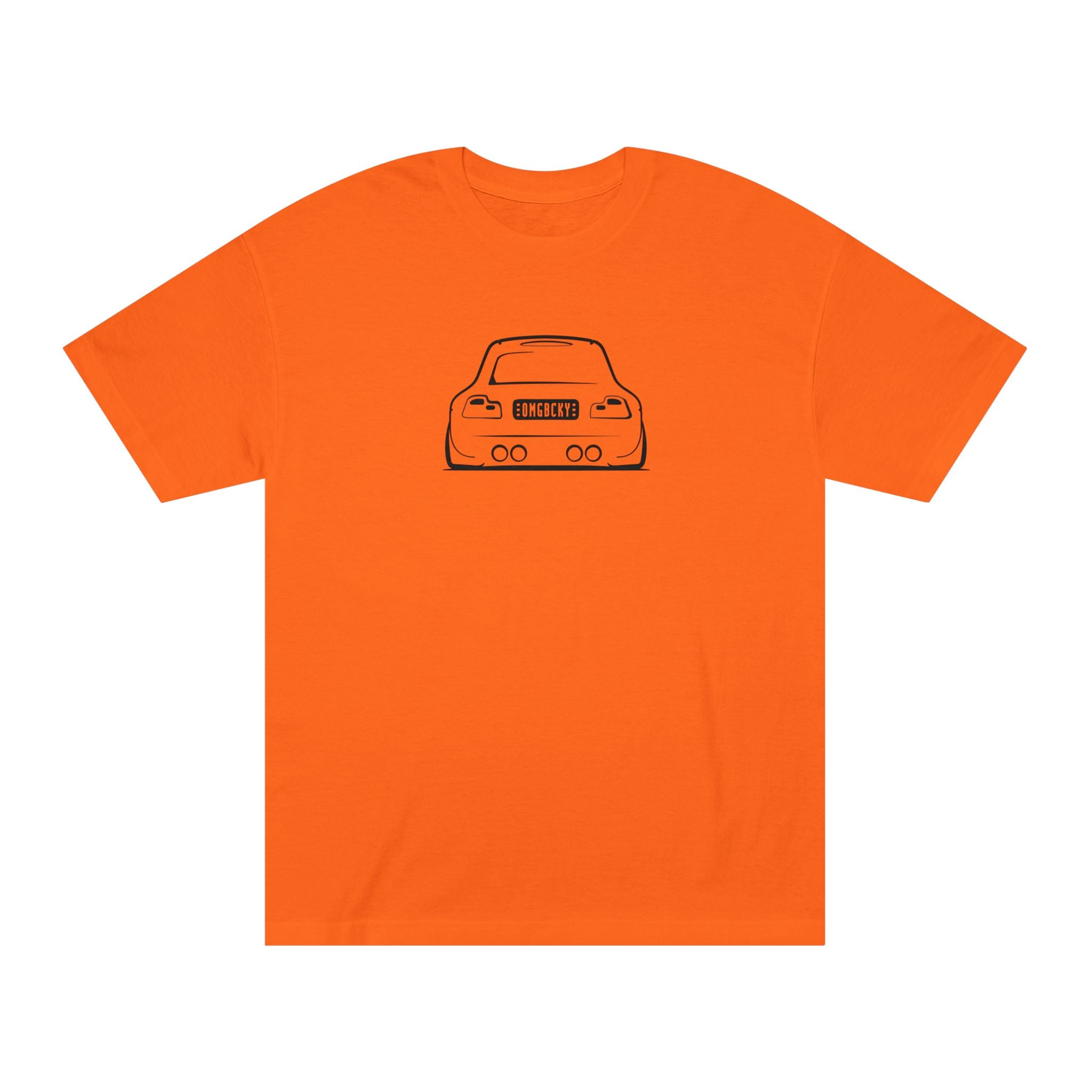 OMGBCKY Black Coupe Silhouette Tee - Unisex American Apparel Classic T-Shirt