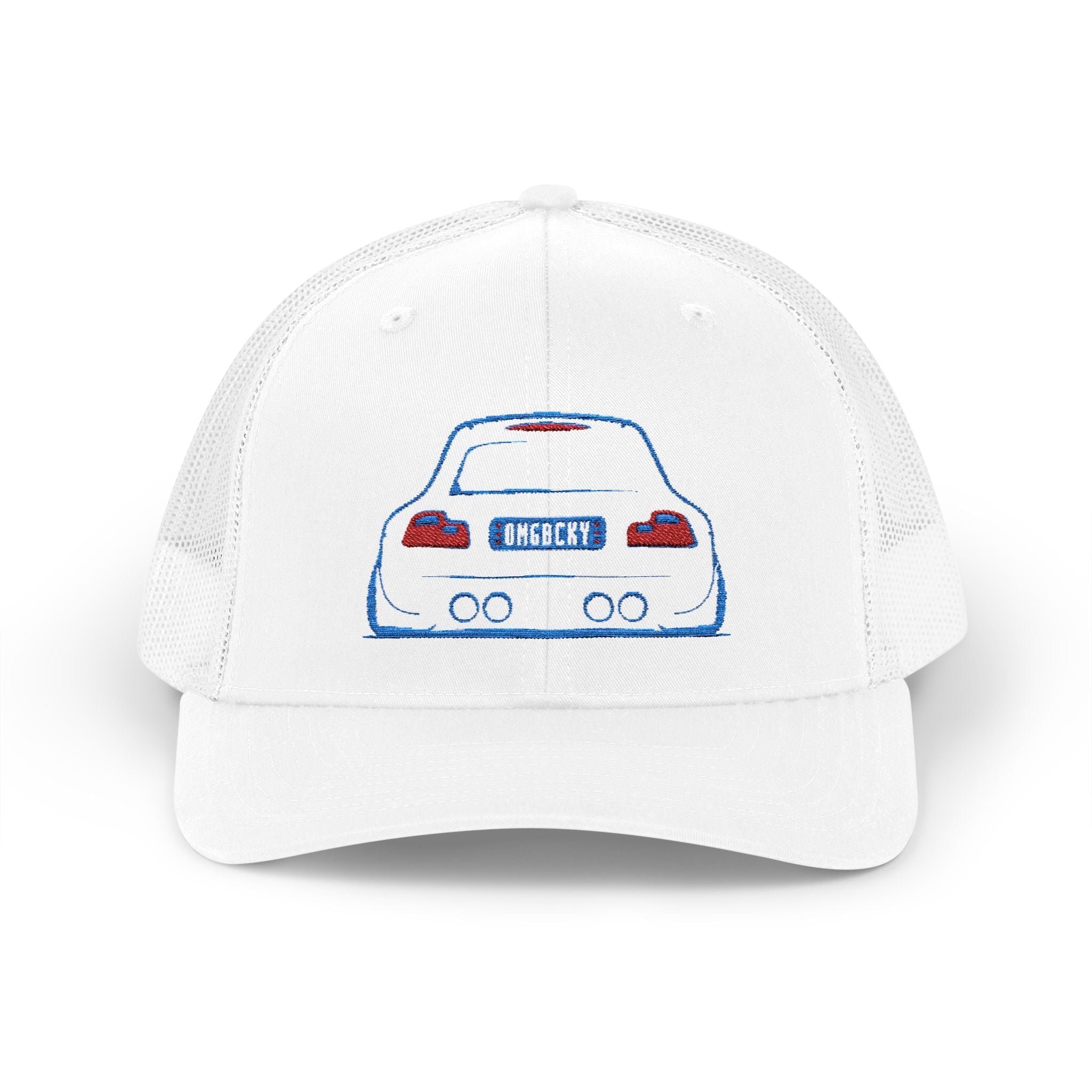 OMGBCKY Coupe Snapback Trucker Cap - Trucker Hat with Embroidered Car Design