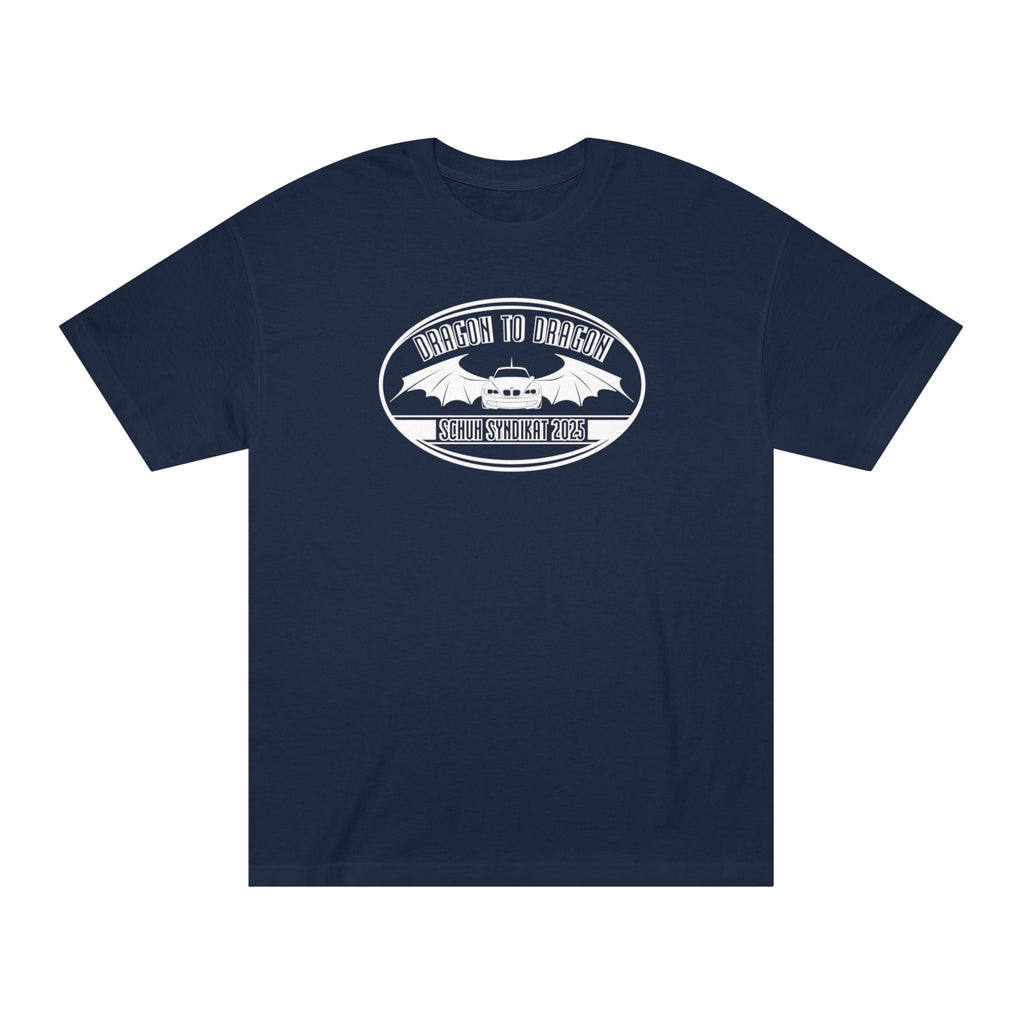 Schuh Syndikat Dragon to Dragon 2025 Tee - Unisex American Apparel Classic T-Shirt
