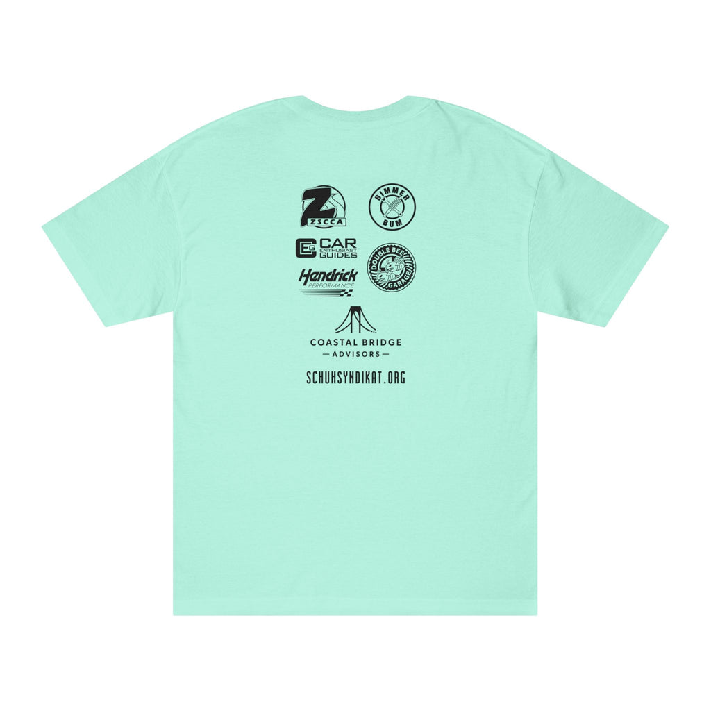 Schuh Syndikat Dragon to Dragon 2025 Clownshoe Reunion Tee - Unisex American Apparel Classic T-Shirt