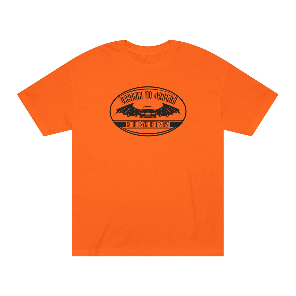 Schuh Syndikat Dragon to Dragon 2025 Light Color Tee - Unisex American Apparel Classic T-Shirt