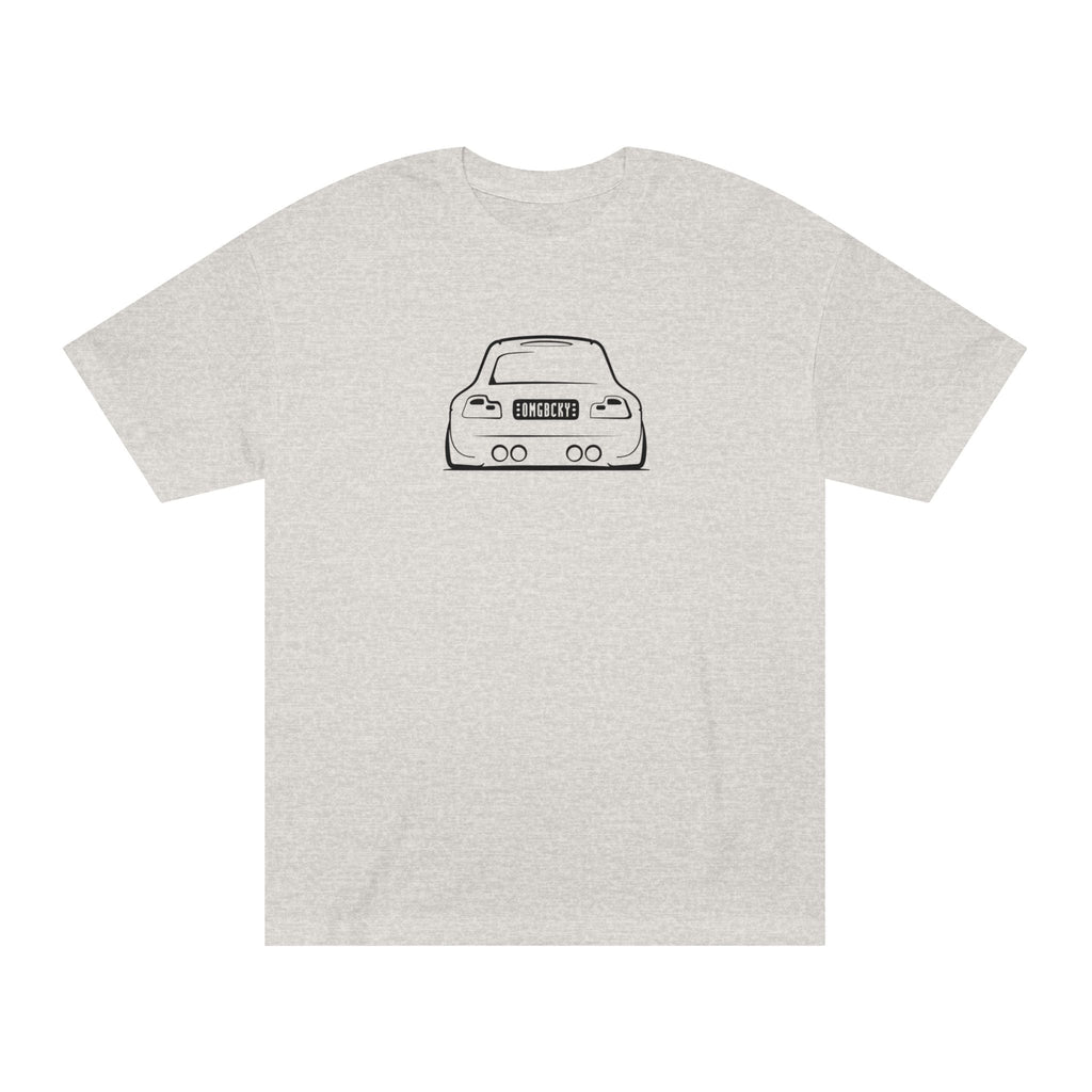 OMGBCKY Black Coupe Silhouette Tee - Unisex American Apparel Classic T-Shirt