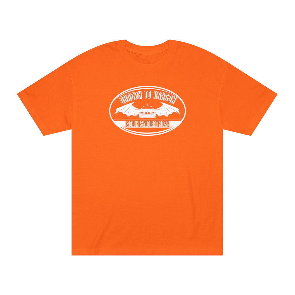 Schuh Syndikat Dragon to Dragon 2025 Tee - Unisex American Apparel Classic T-Shirt