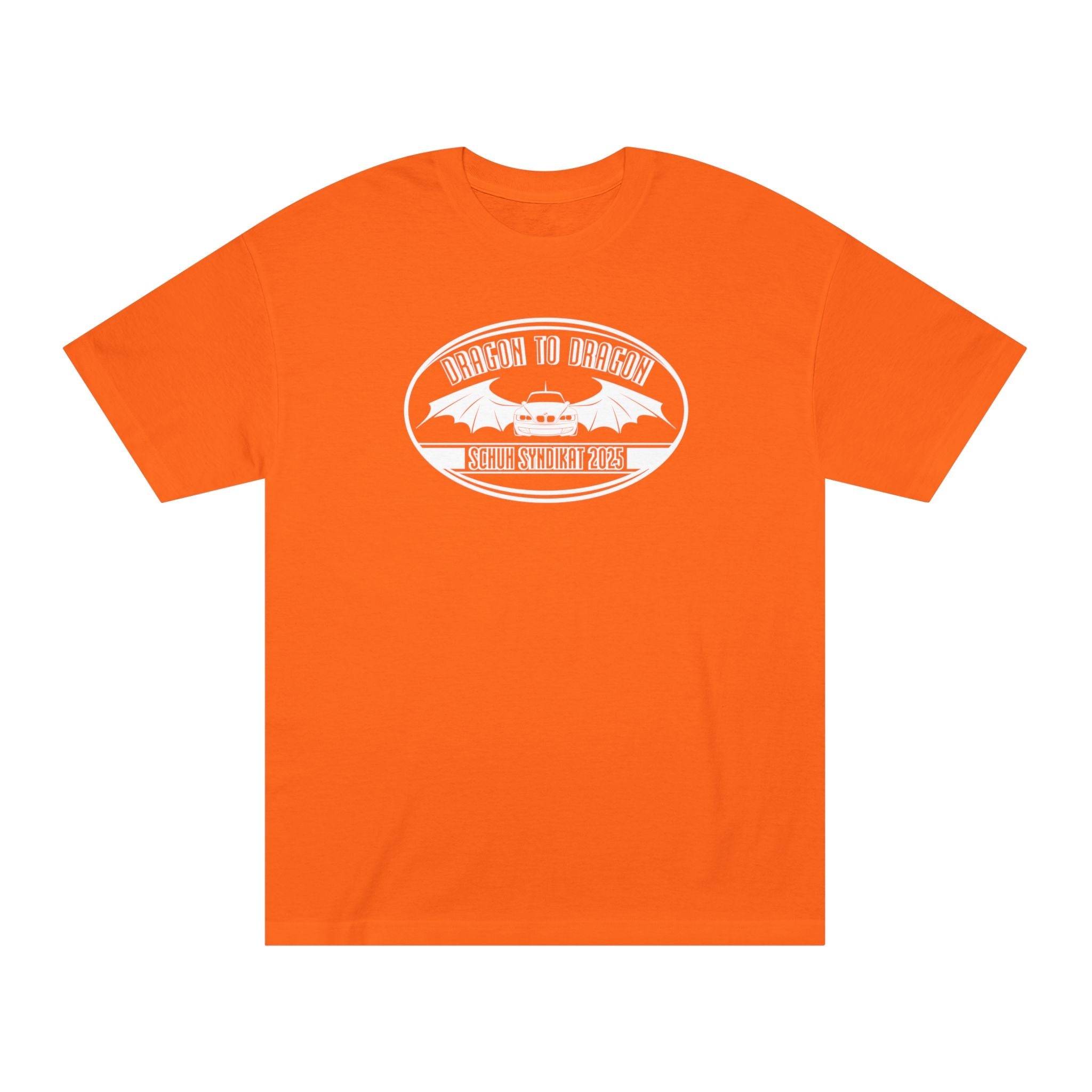 Schuh Syndikat Dragon to Dragon 2025 Tee - Unisex American Apparel Classic T-Shirt