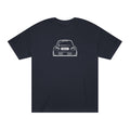 OMGBCKY White Coupe Silhouette Tee - Unisex American Apparel Classic T-Shirt