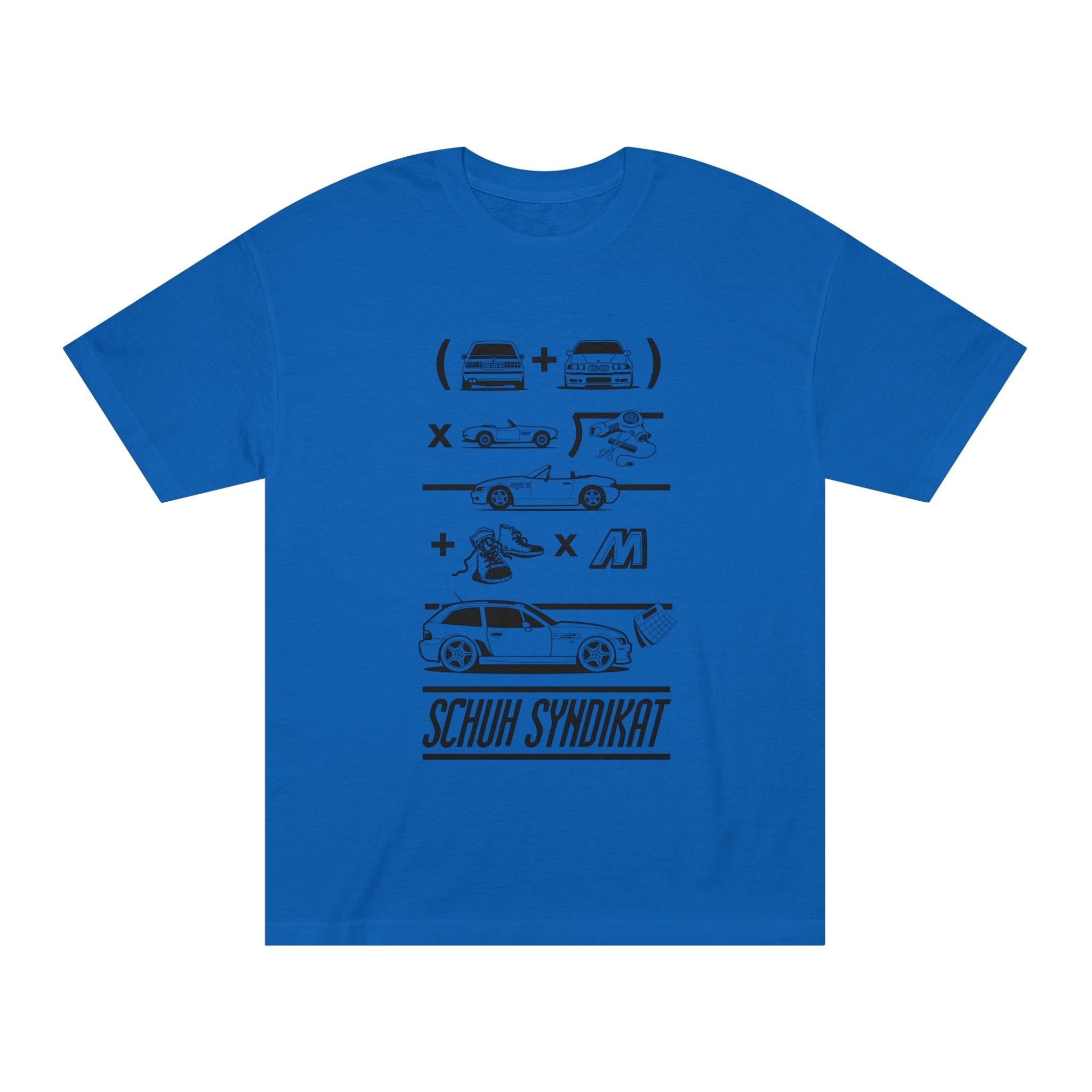 Schuh Syndikat, Clownshoe Math Tee - Unisex American Apparel Classic T-Shirt