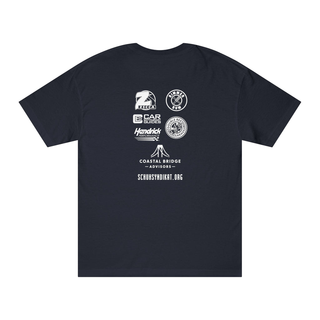 Schuh Syndikat Dragon to Dragon 2025 Tee - Unisex American Apparel Classic T-Shirt
