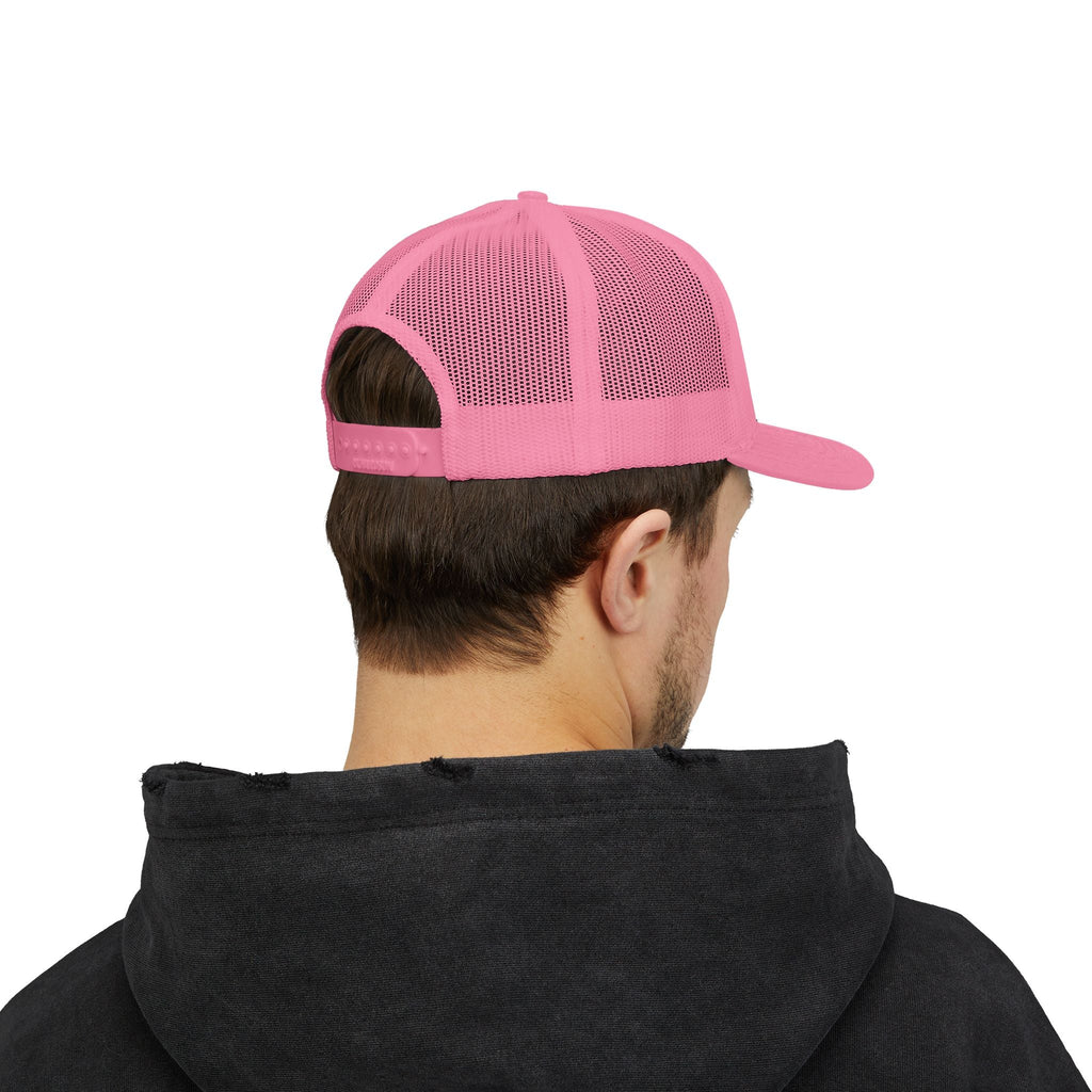 OMGBCKY Coupe Snapback Trucker Cap - Trucker Hat with Embroidered Car Design