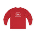 OMGBCKY White Coupe Silhouette Long Sleeve Tee - Unisex Gildan Classic Ultra Cotton Long Sleeve T-Shirt