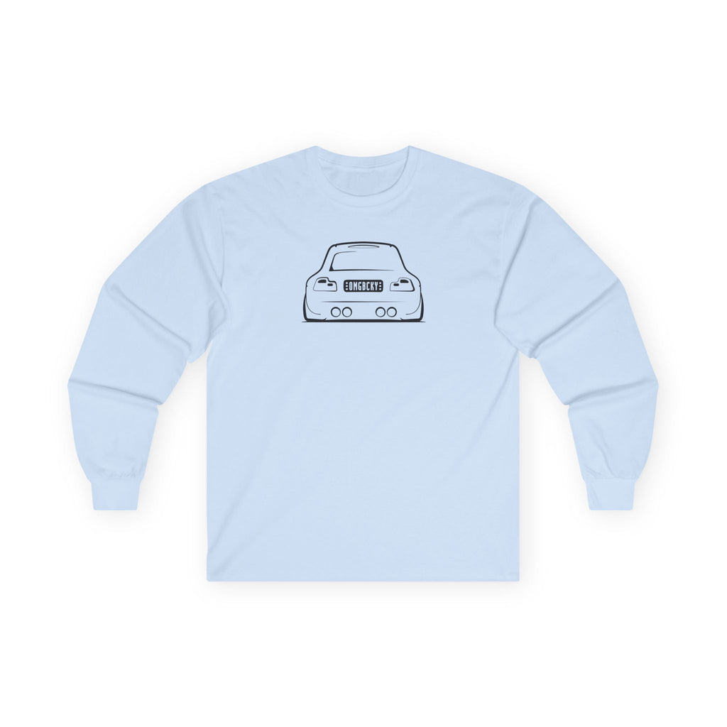 OMGBCKY Black Coupe Silhouette Long Sleeve Tee - Unisex Gildan Classic Ultra Cotton Long Sleeve T-Shirt