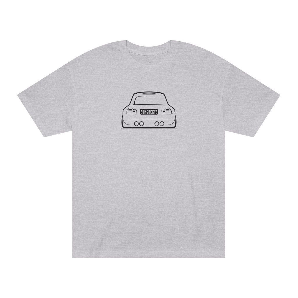 OMGBCKY Black Coupe Silhouette Tee - Unisex American Apparel Classic T-Shirt