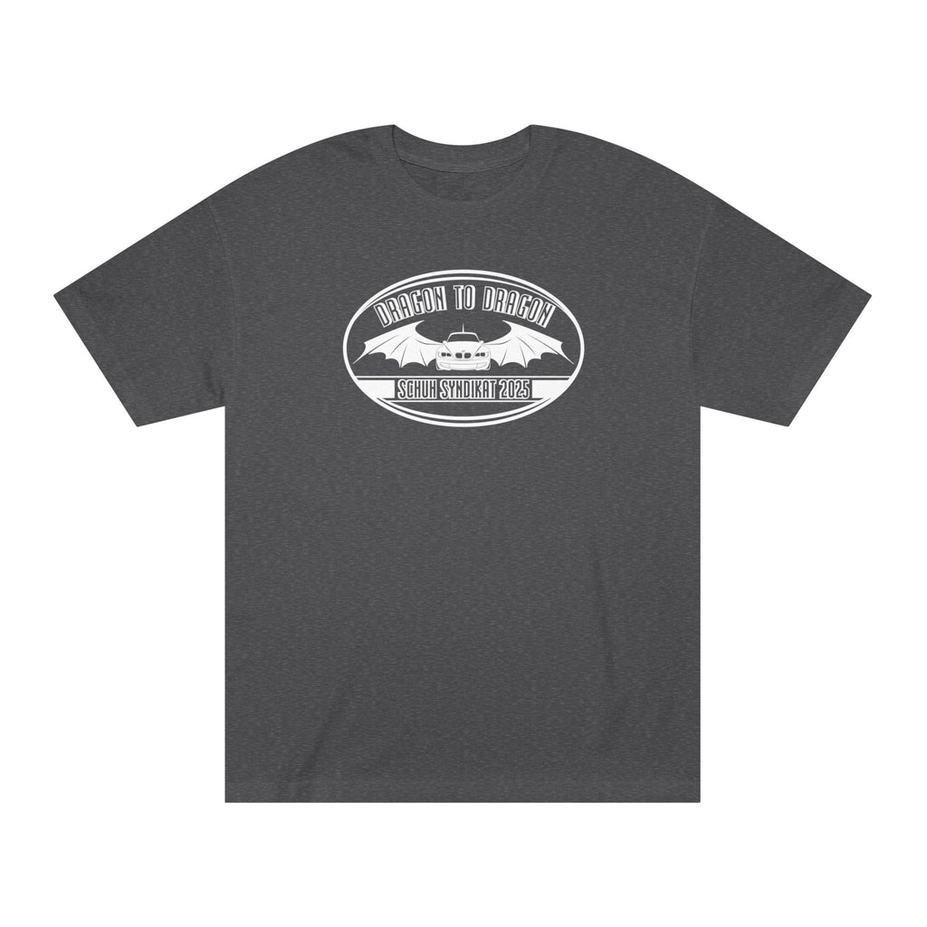 Schuh Syndikat Dragon to Dragon 2025 Tee - Unisex American Apparel Classic T-Shirt