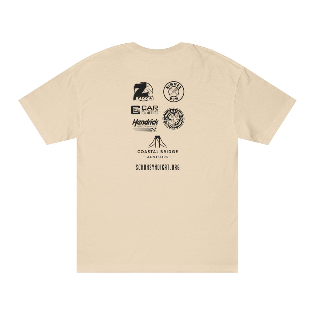 Schuh Syndikat Dragon to Dragon 2025 Light Color Tee - Unisex American Apparel Classic T-Shirt
