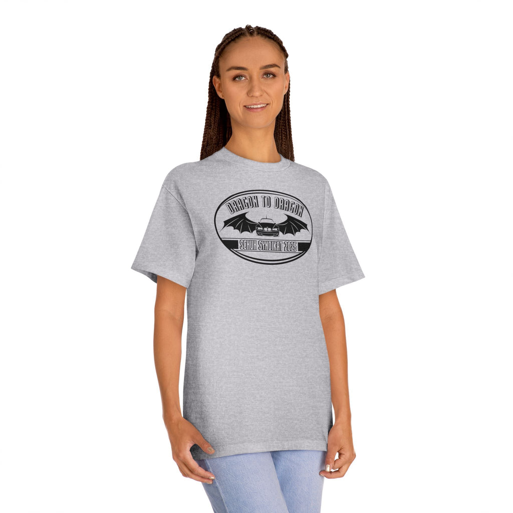 Schuh Syndikat Dragon to Dragon 2025 Light Color Tee - Unisex American Apparel Classic T-Shirt