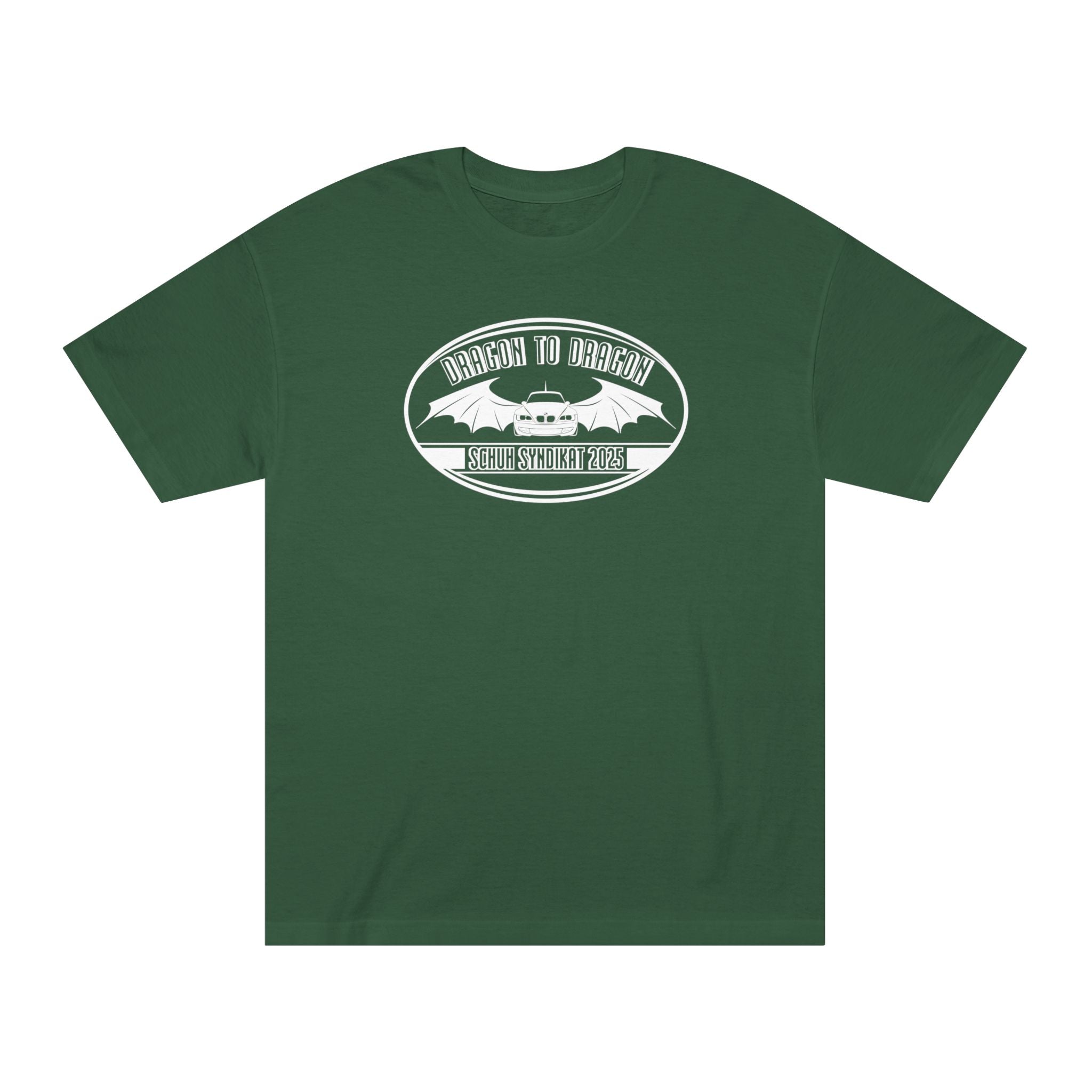 Schuh Syndikat Dragon to Dragon 2025 Tee - Unisex American Apparel Classic T-Shirt