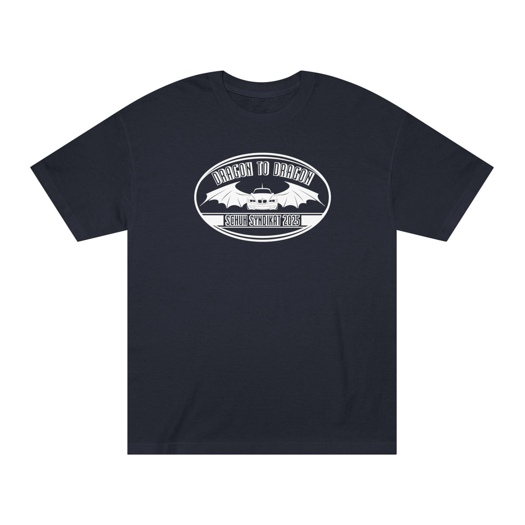 Schuh Syndikat Dragon to Dragon 2025 Tee - Unisex American Apparel Classic T-Shirt