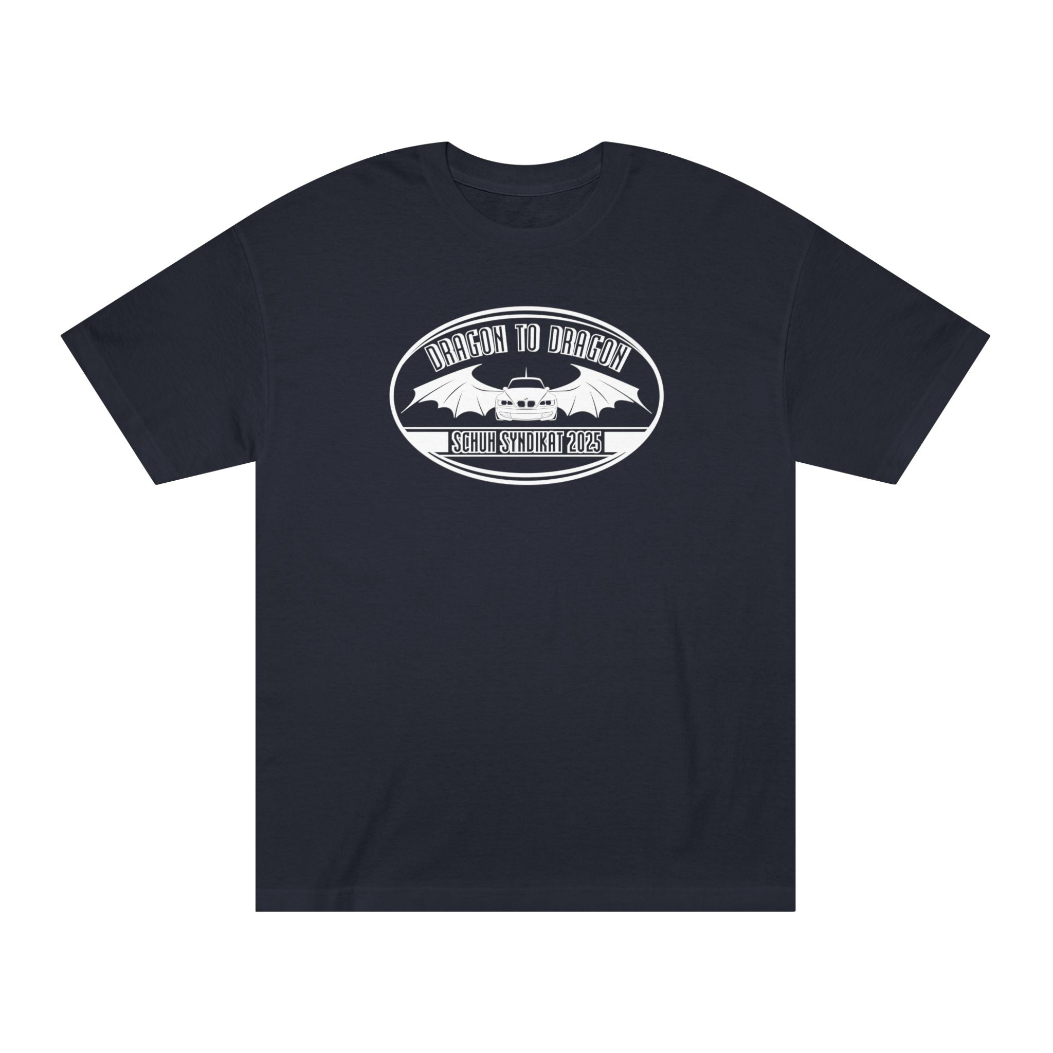 Schuh Syndikat Dragon to Dragon 2025 Tee - Unisex American Apparel Classic T-Shirt