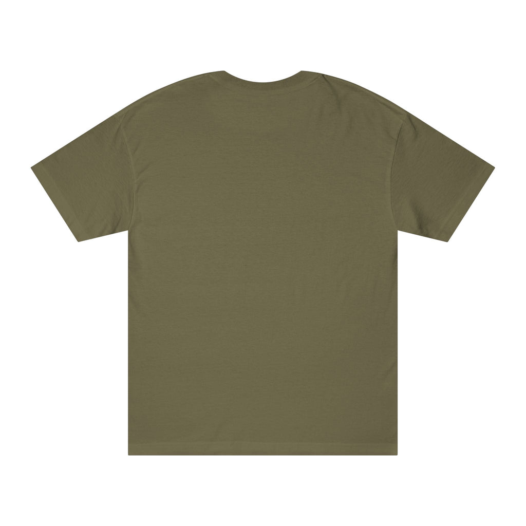 OMGBCKY White Coupe Silhouette Tee - Unisex American Apparel Classic T-Shirt