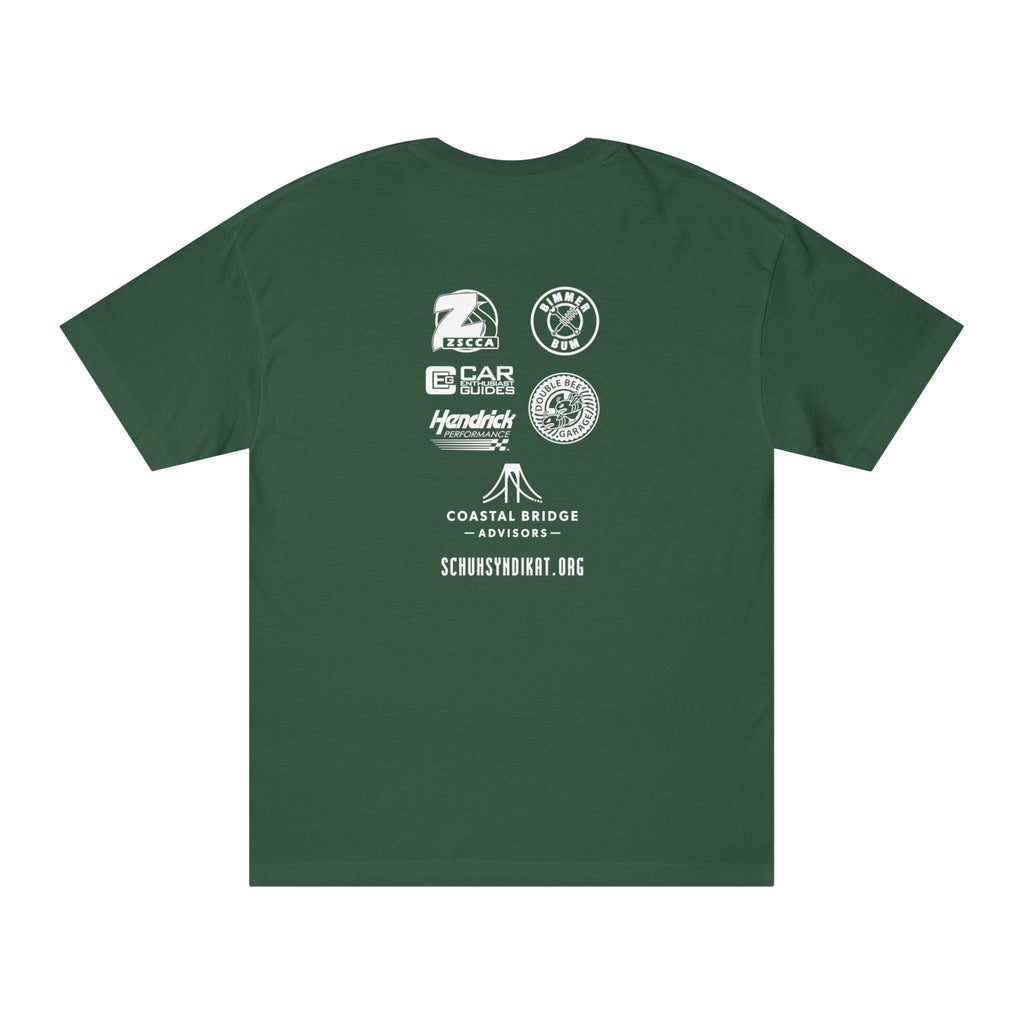 Schuh Syndikat Dragon to Dragon 2025 Tee - Unisex American Apparel Classic T-Shirt
