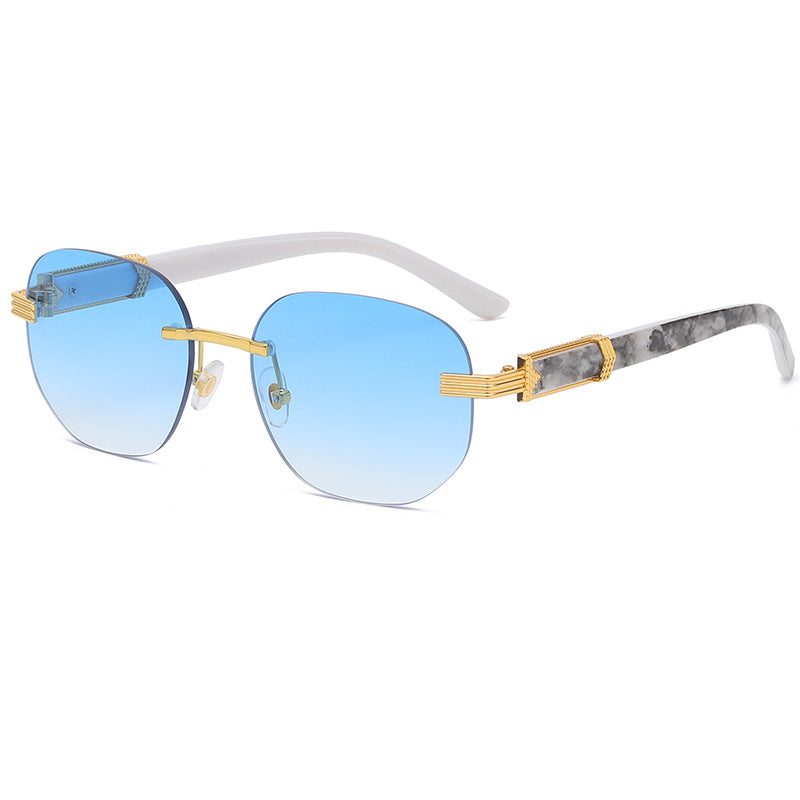 Marble Wood Grain Sunglasses