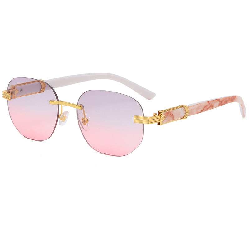 Marble Wood Grain Sunglasses