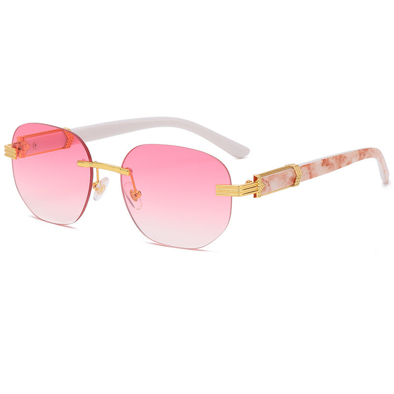 Marble Wood Grain Sunglasses