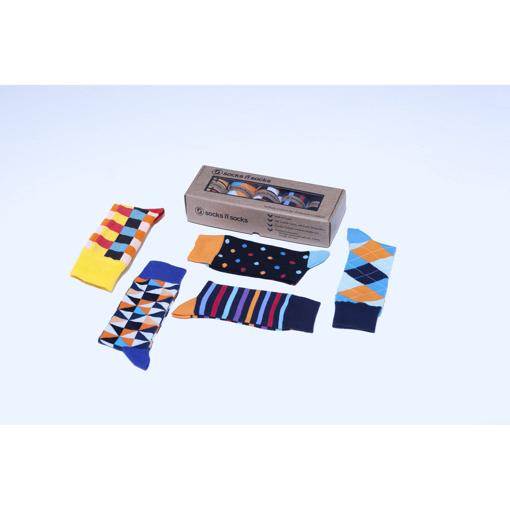 Men's Fashionable Mix Set Socks